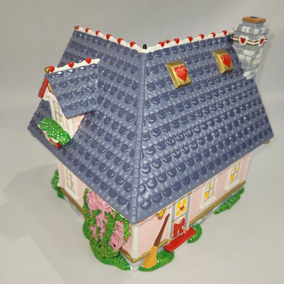 Department 56 Snow Village Christmas Hearts & Blooms Cottage Building WORKS - Picture 5 of 8